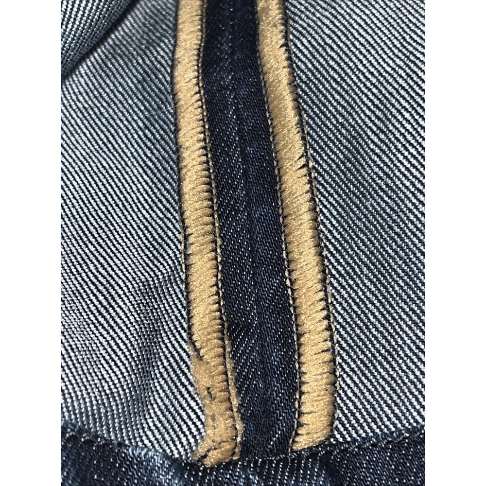 Fidelity Jeans Mens Blue Distressed Calvary Selvedge Seam 50-11/33 Denim - Picture 13 of 13